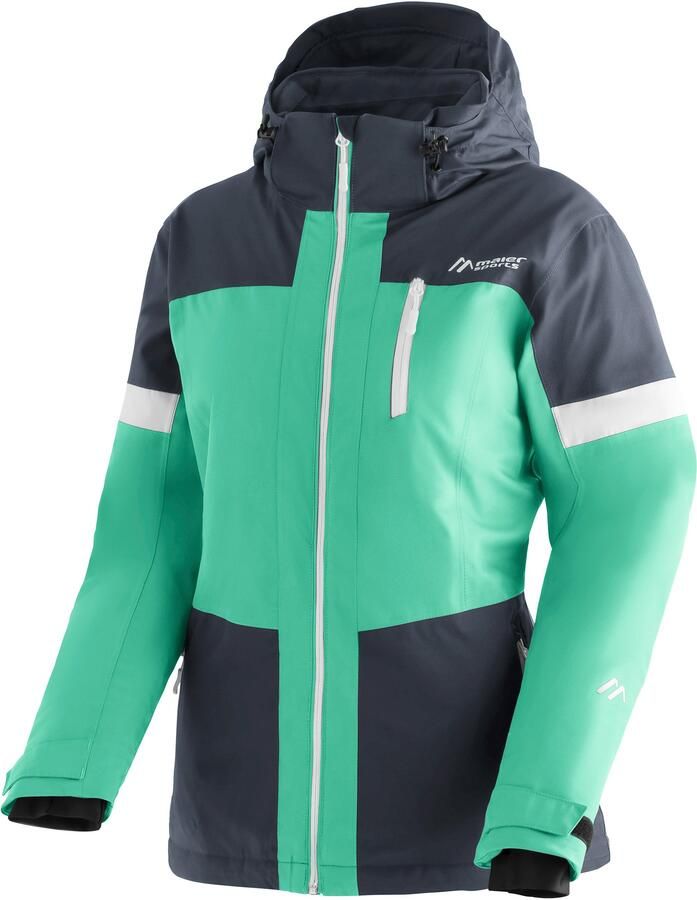 Maier Sports Ski-jack Hanni Dames winterjack waterdicht 3 ritszakken en capuchon regular fit - Foto 3