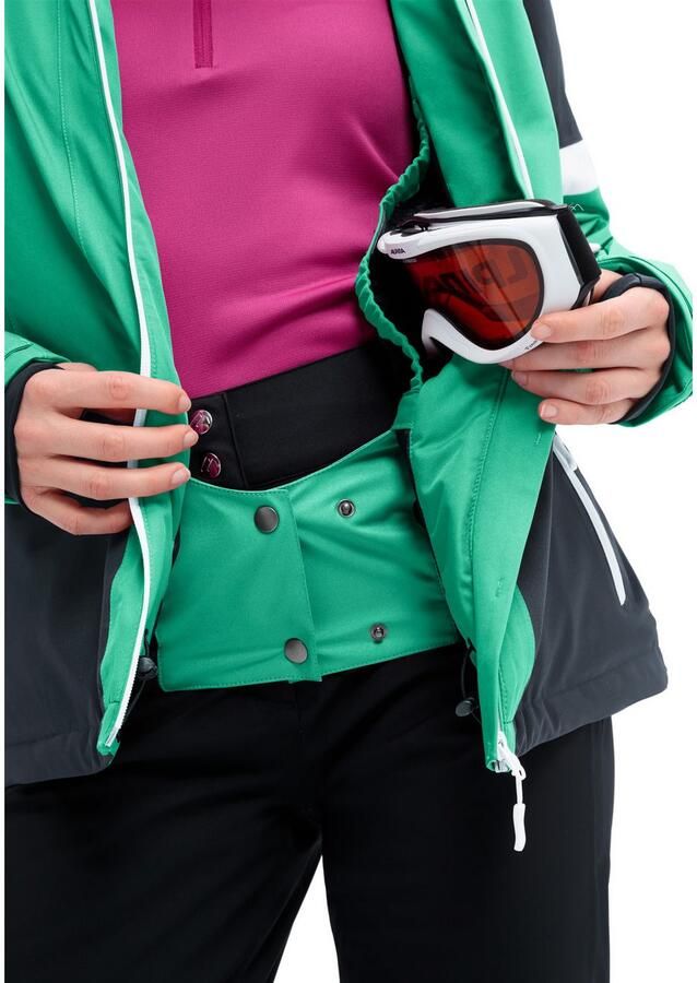 Maier Sports Ski-jack Hanni Dames winterjack waterdicht 3 ritszakken en capuchon regular fit - Foto 2