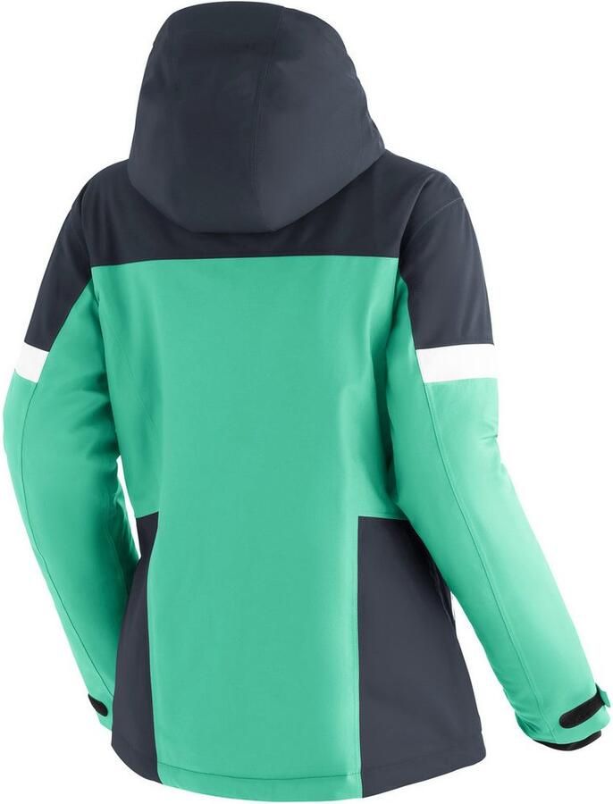 Maier Sports Ski-jack Hanni Dames winterjack waterdicht 3 ritszakken en capuchon regular fit
