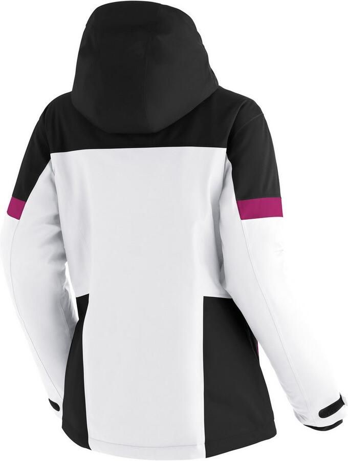 Maier Sports Ski-jack Hanni Dames winterjack waterdicht 3 ritszakken en capuchon regular fit