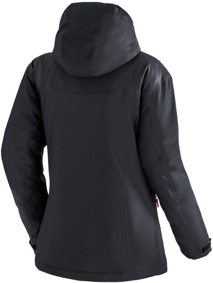 Maier Sports Ski-jack Ina Dames winterjack waterdicht 5 ritszakken en capuchon regular fit