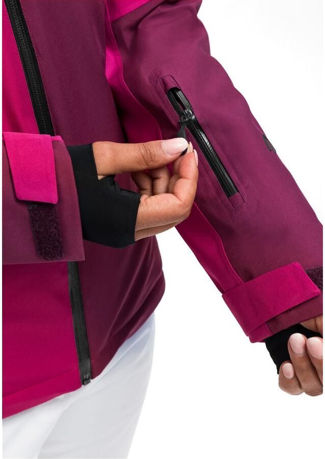 Maier Sports Ski-jack Nuria Dames winterjas wind- en waterdicht 3 ritszakken regular fit - Foto 3