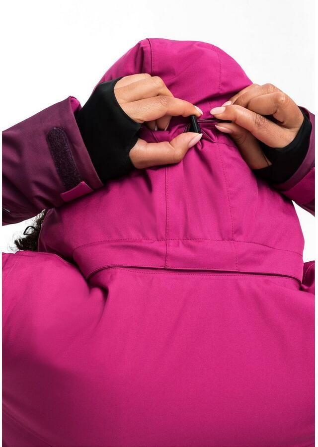 Maier Sports Ski-jack Nuria Dames winterjas wind- en waterdicht 3 ritszakken regular fit - Foto 2