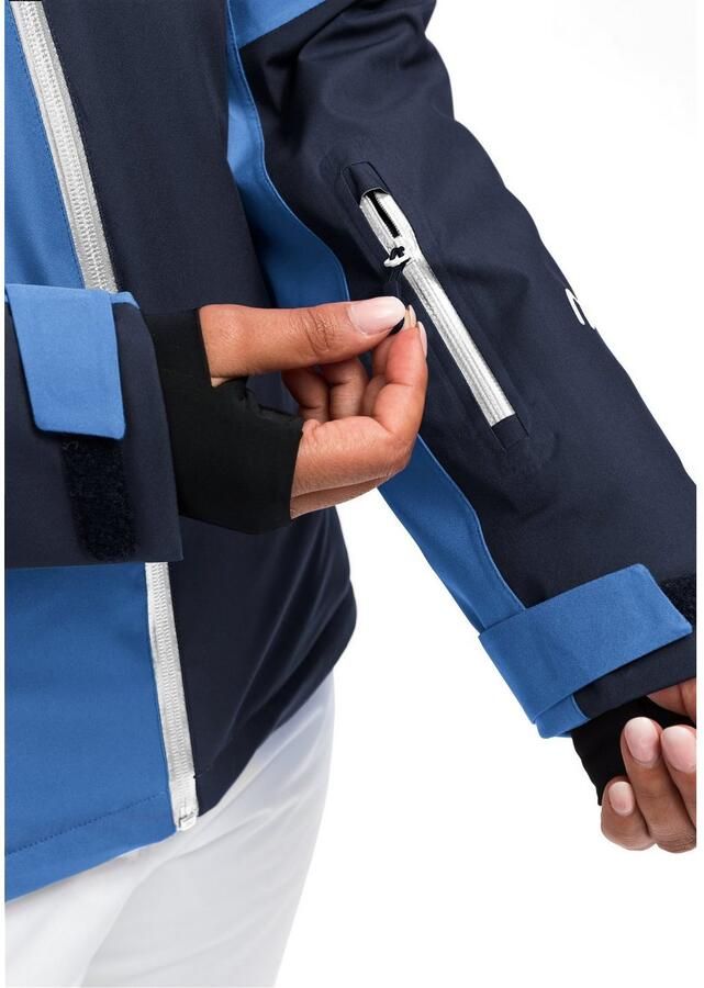 Maier Sports Ski-jack Nuria Dames winterjas wind- en waterdicht 3 ritszakken regular fit - Foto 2