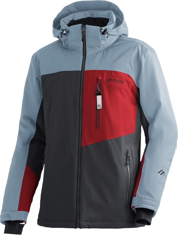 Maier Sports Ski-jack Oravice Heren winterjack met ritszakken en capuchon waterdicht - Foto 3