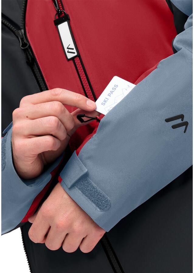 Maier Sports Ski-jack Oravice Heren winterjack met ritszakken en capuchon waterdicht - Foto 2