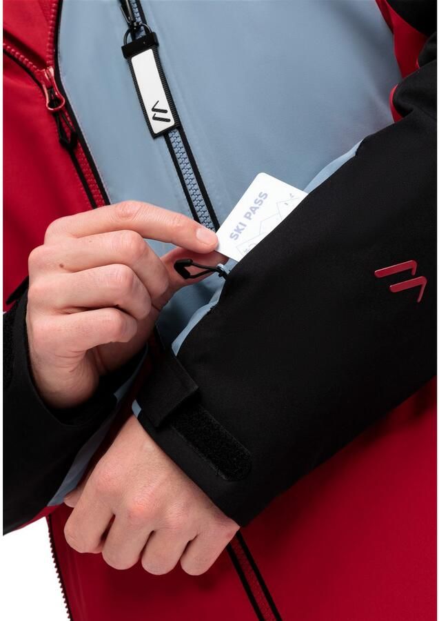 Maier Sports Ski-jack Oravice Heren winterjack met ritszakken en capuchon waterdicht - Foto 3