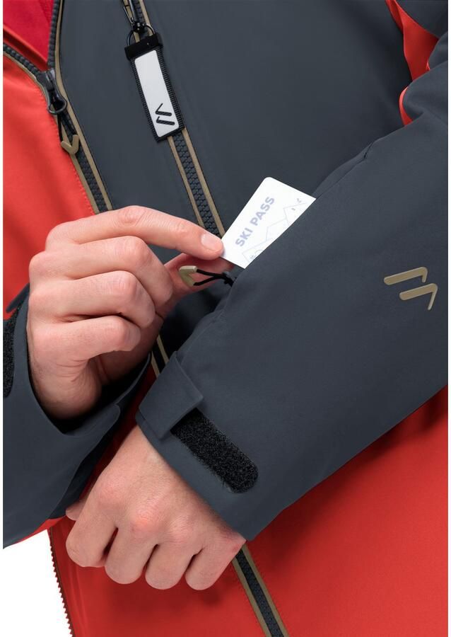 Maier Sports Ski-jack Oravice Heren winterjack met ritszakken en capuchon waterdicht - Foto 2