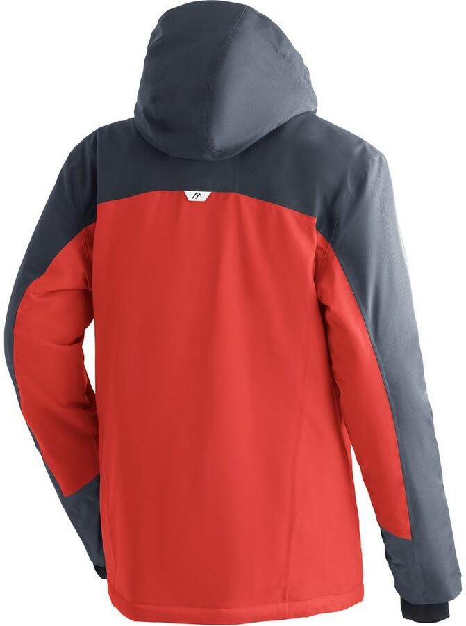 Maier Sports Ski-jack Oravice Heren winterjack met ritszakken en capuchon waterdicht