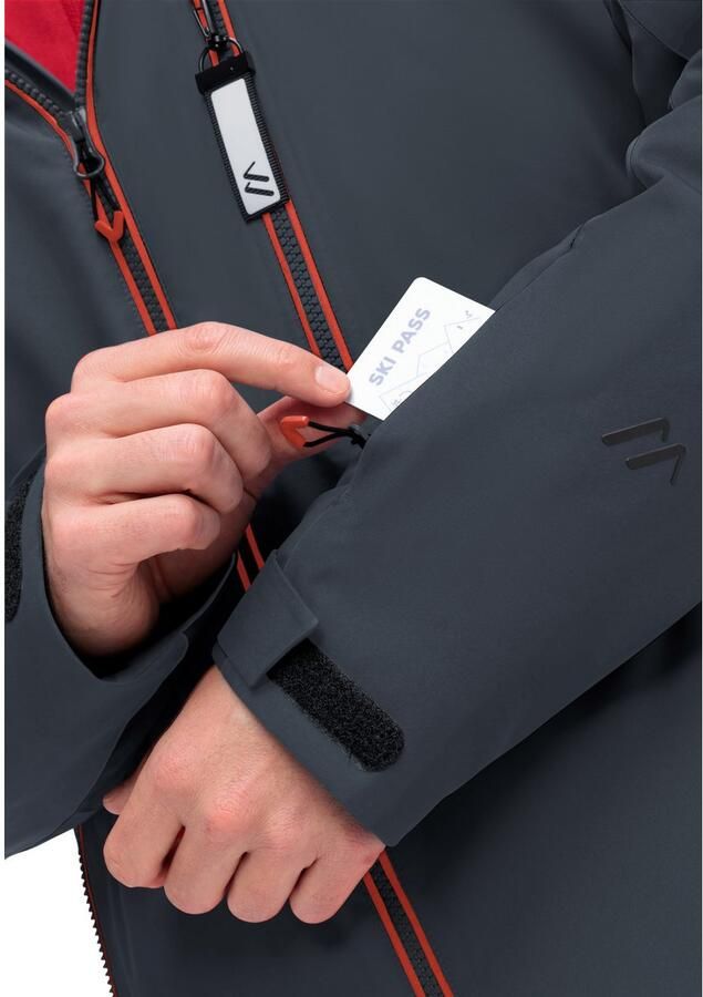 Maier Sports Ski-jack Oravice Heren winterjack met ritszakken en capuchon waterdicht - Foto 2