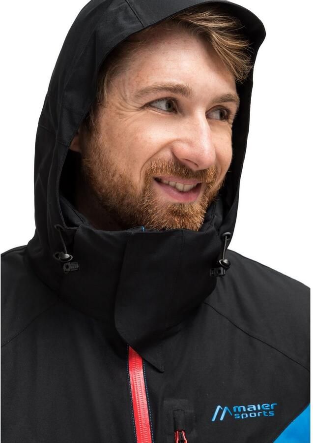 Maier Sports Ski-jack Pajares Heren winterjas wind- en waterdicht 4 ritszakken regular fit - Foto 4