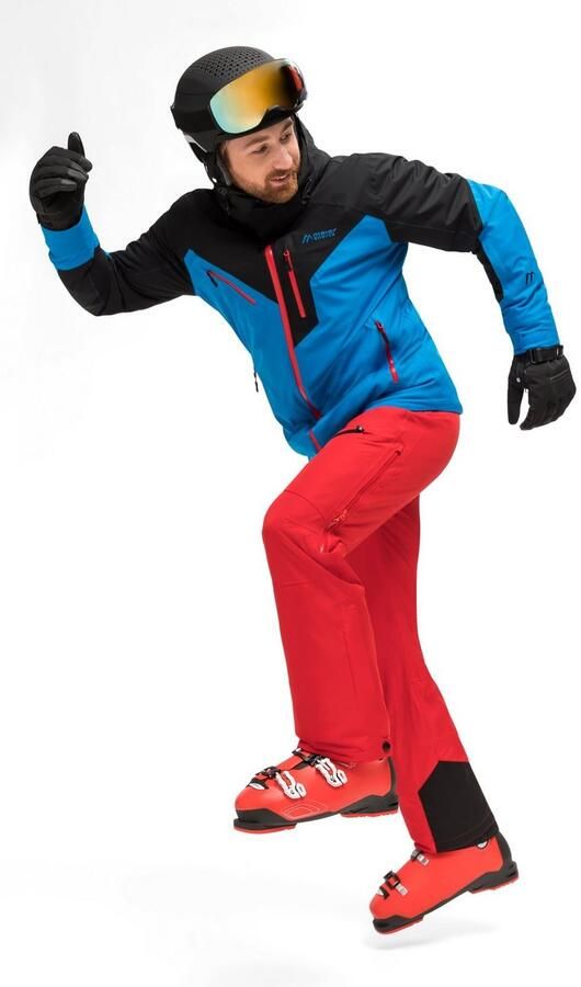 Maier Sports Ski-jack Pajares Heren winterjas wind- en waterdicht 4 ritszakken regular fit - Foto 7