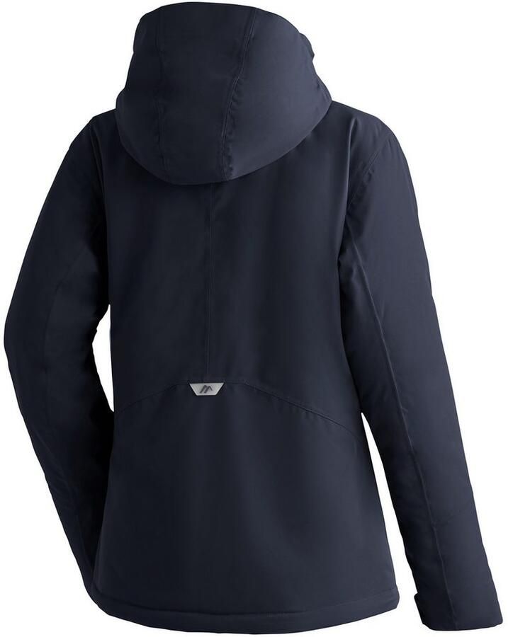 Maier Sports Ski-jack Straja Dames winterjack wind waterdicht 3 ritszakken en capuchon