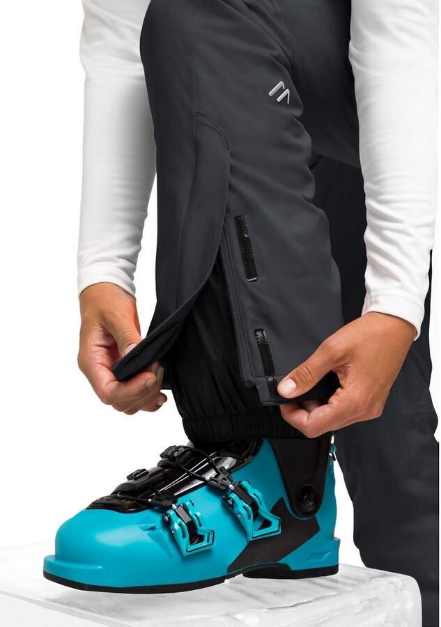 Maier Sports Skibroek Allissia slim Dames sneeuwbroek wind- en waterdicht 2 ritszakken slim fit