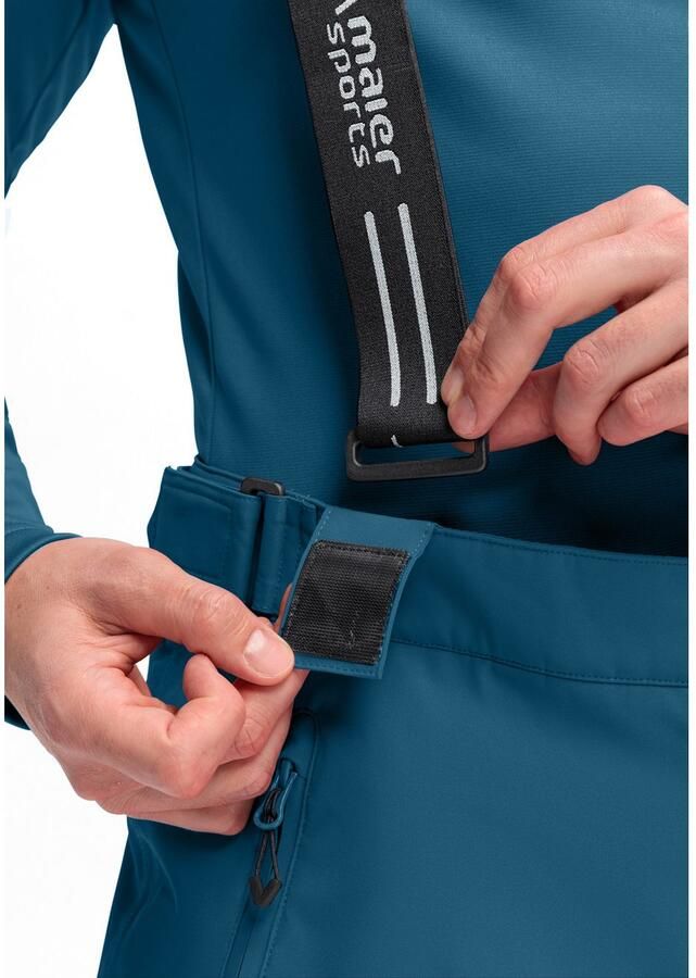 Maier Sports Skibroek Anton 2.1 Heren sneeuwbroek met bretels wind waterdicht regular fit