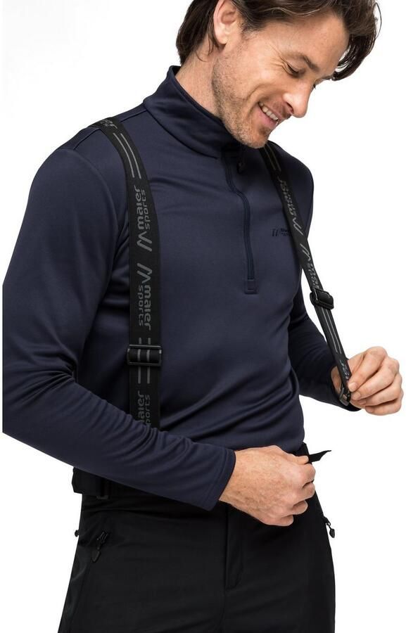 Maier Sports Skibroek Anton light Heren sneeuwbroek met bretels wind waterdicht regular fit - Foto 8