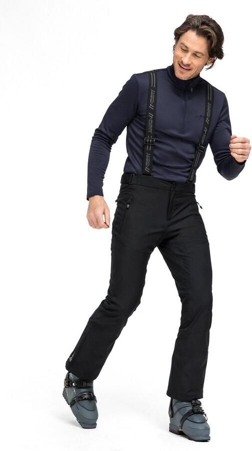 Maier Sports Skibroek Anton light Heren sneeuwbroek met bretels wind waterdicht regular fit - Foto 4