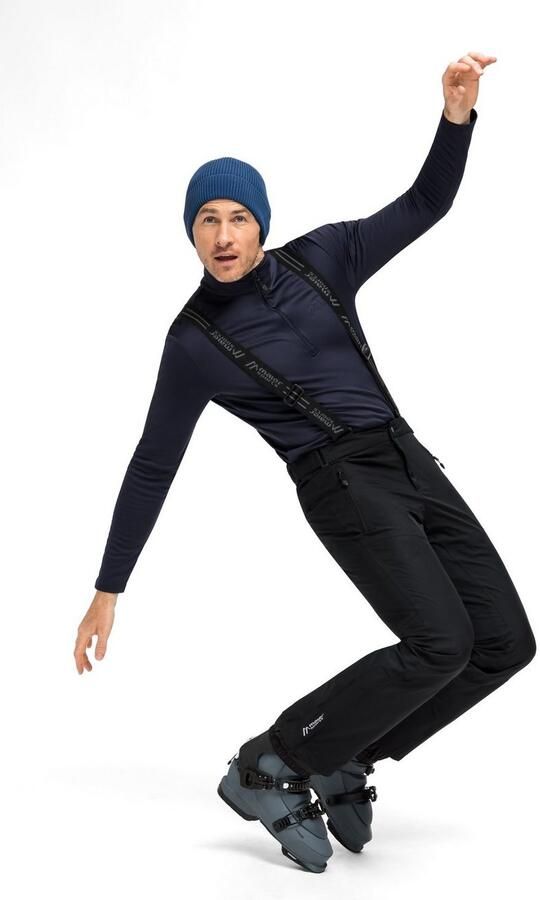 Maier Sports Skibroek Anton light Heren sneeuwbroek met bretels wind waterdicht regular fit - Foto 3