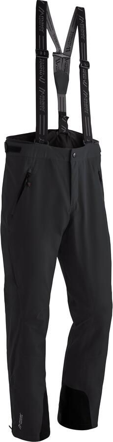 Maier Sports Skibroek Copper slim Heren sneeuwbroek met bretels wind waterdicht slim fit