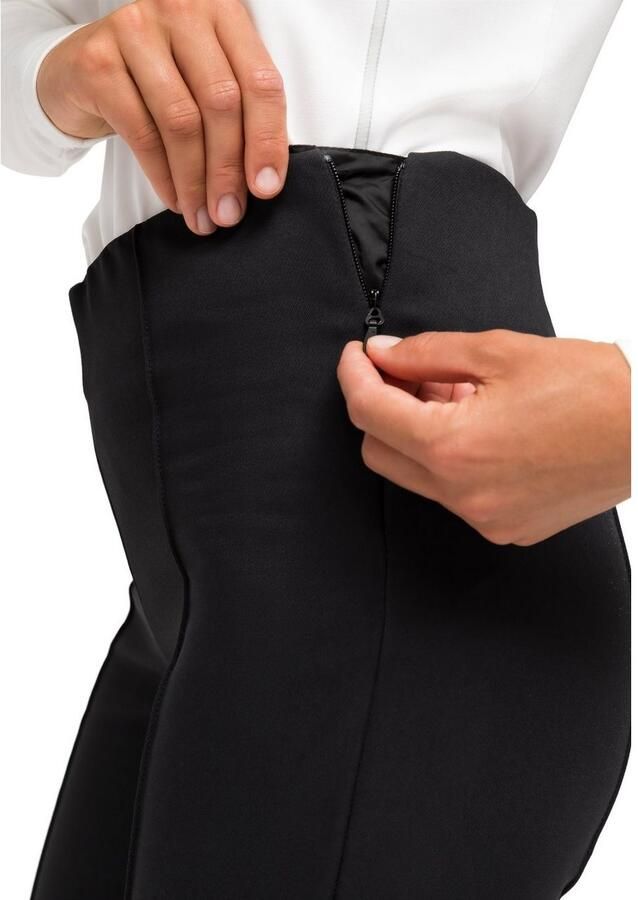 Maier Sports Skibroek Sonja Slim fit broek met voetbandjes elastisch elegant model