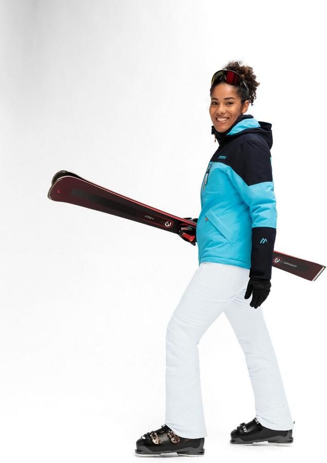 Maier Sports Skibroek Vroni slim 2.0 Dames sneeuwbroek wind- en waterdicht 2 ritszakken slim fit - Foto 4