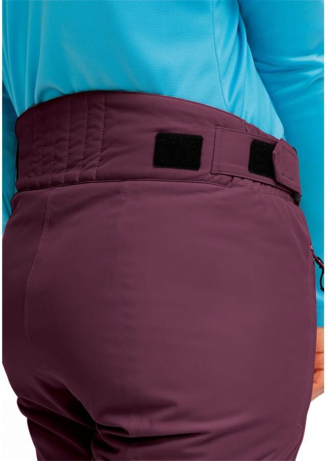 Maier Sports Skibroek Vroni slim 2.0 Dames sneeuwbroek wind- en waterdicht 2 ritszakken slim fit