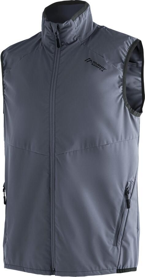 Maier Sports Softshell-bodywarmer Brims Vest M ade de herenvest waterafstotende outdoorvest