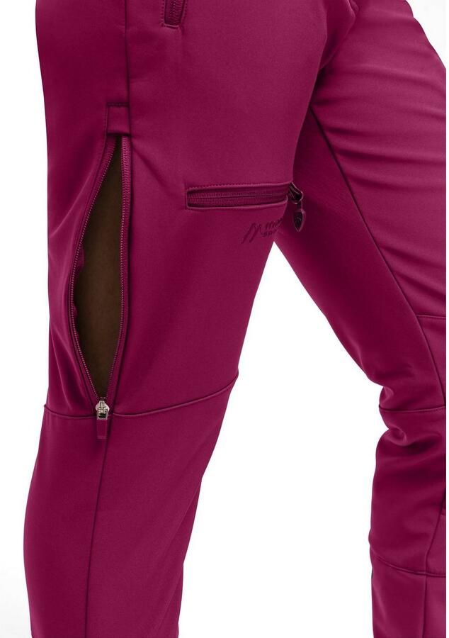Maier Sports Softshell-broek Adakit W Dames trekkingbroek ademende outdoorbroek regular fit