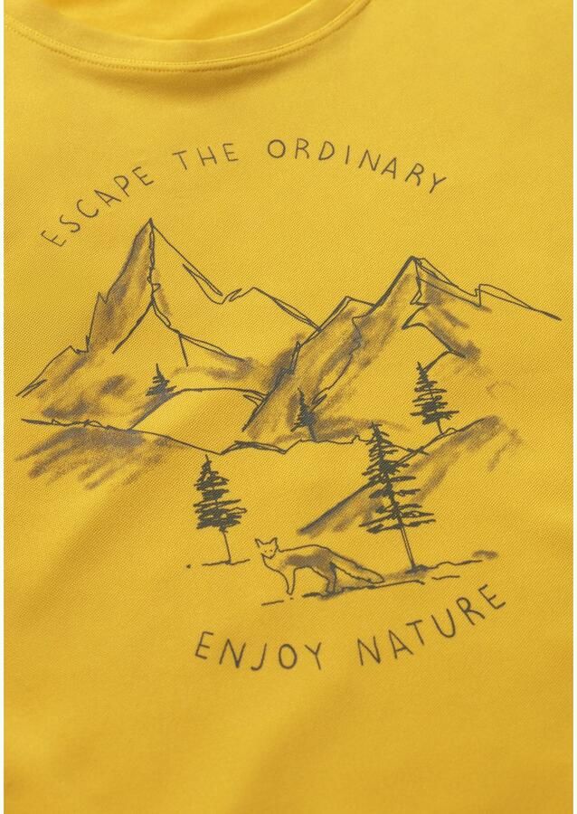 Maier Sports T-shirt Dieter print Heren functioneel shirt vrijetijdsshirt met print regular fit - Foto 2