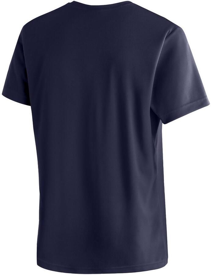 Maier Sports T-shirt Dieter print Heren functioneel shirt vrijetijdsshirt met print regular fit