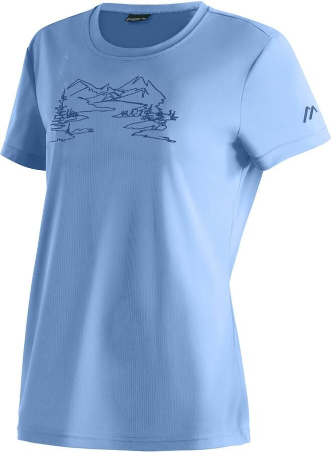 Maier Sports T-shirt Wilma Print Dames functioneel shirt vrijetijdsshirt met print regular fit - Foto 3