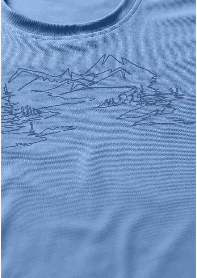 Maier Sports T-shirt Wilma Print Dames functioneel shirt vrijetijdsshirt met print regular fit - Foto 2