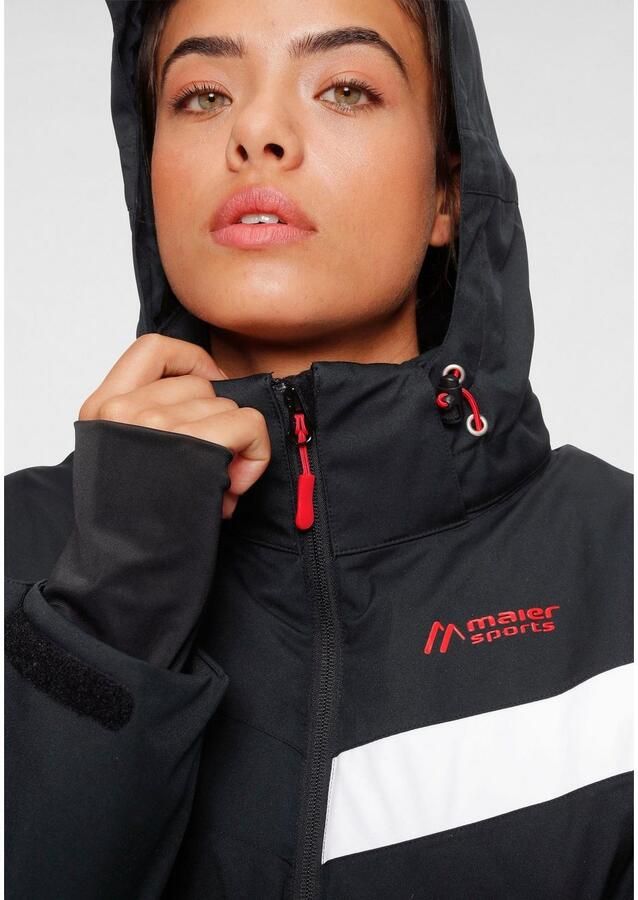 Maier Sports Winterjack Dames jas gewatteerd Water- & winddicht & ademend in grote maten - Foto 2