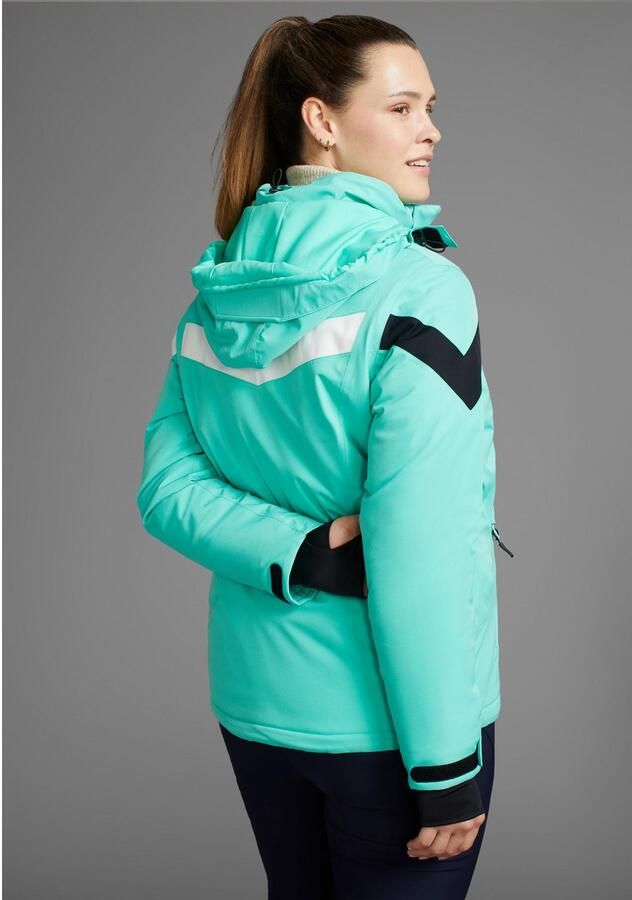 Maier Sports Winterjack Dames jas gewatteerd Water- & winddicht & ademend in grote maten - Foto 7