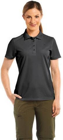 Maier Sports Functioneel shirt Ulrike Dames polo pique poloshirt snel drogend outdoor-shirt