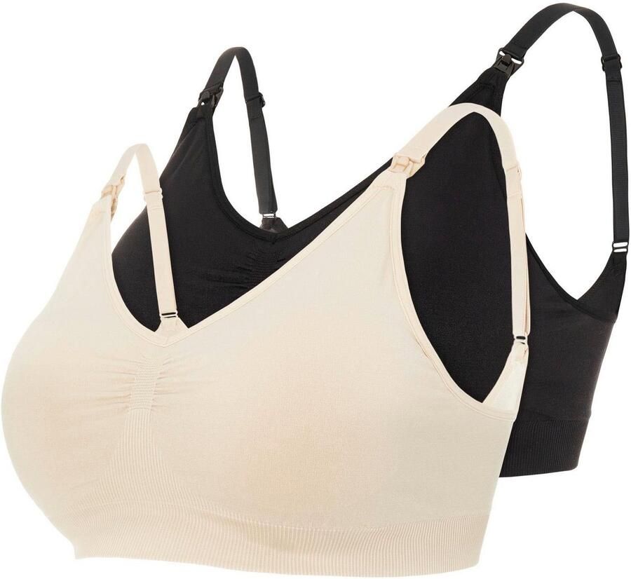 Mamalicious Bustier MLILJA FEED ME BRA NF 2-P A. NOOS (2-delig Set van 2) - Foto 2