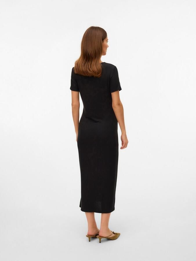 Mamalicious Jerseyjurk MLTRINITY TESS SS JRS MIDI DRESS 2F NOOS - Foto 2