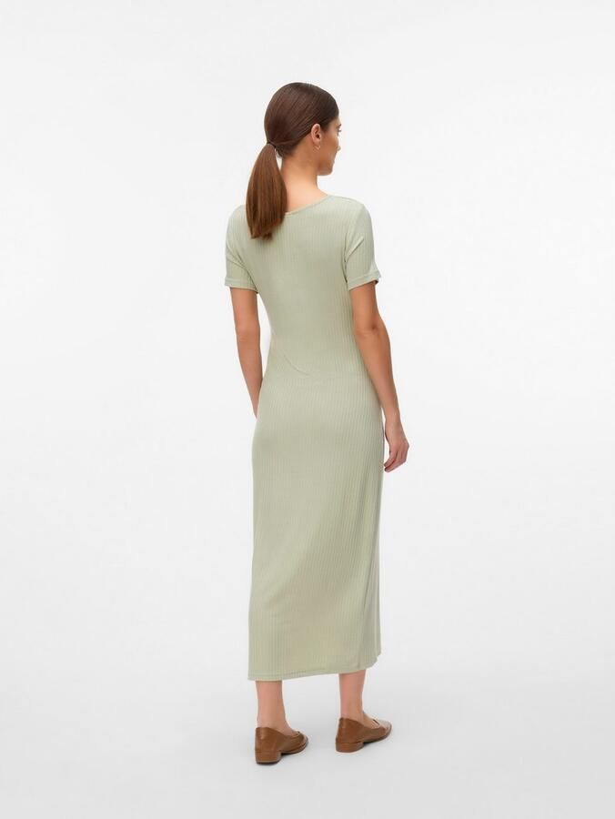 Mamalicious Jerseyjurk MLTRINITY TESS SS JRS MIDI DRESS 2F NOOS - Foto 3