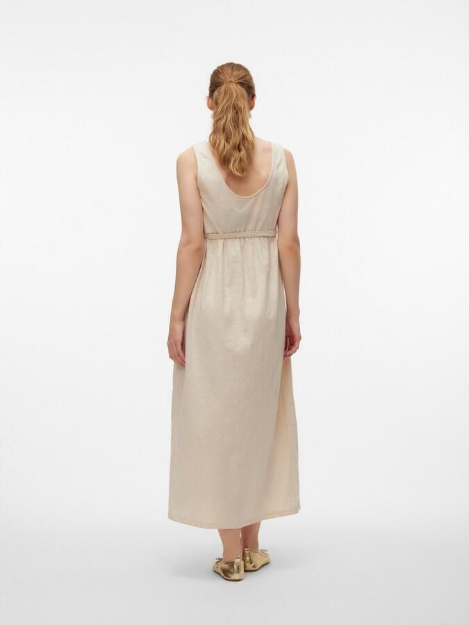 Mamalicious Jurk in overgooiermodel MLEVI LIA SL JRS ANKLE DRESS 2F NOOS - Foto 7