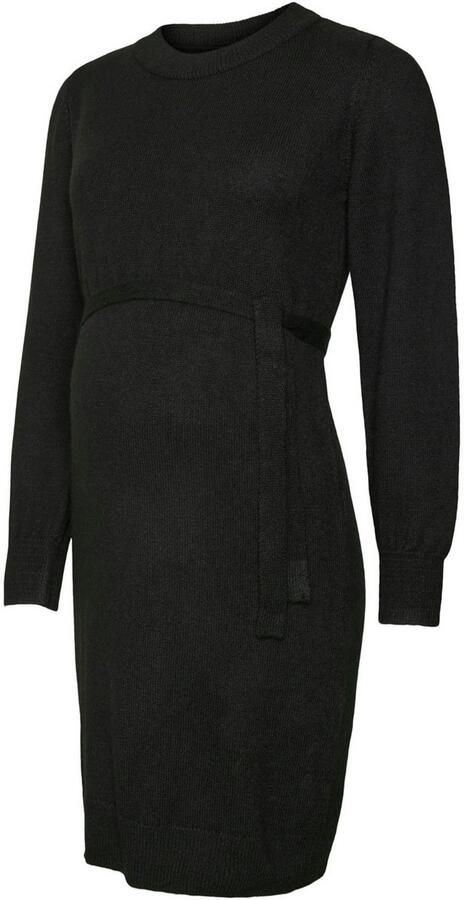 Mamalicious zwangerschapsjurk MLNEWANNE Zwart Dames Polyester Ronde hals XXL - Foto 6