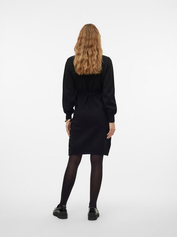 Mamalicious zwangerschapsjurk MLNEWANNE Zwart Dames Polyester Ronde hals XXL - Foto 5