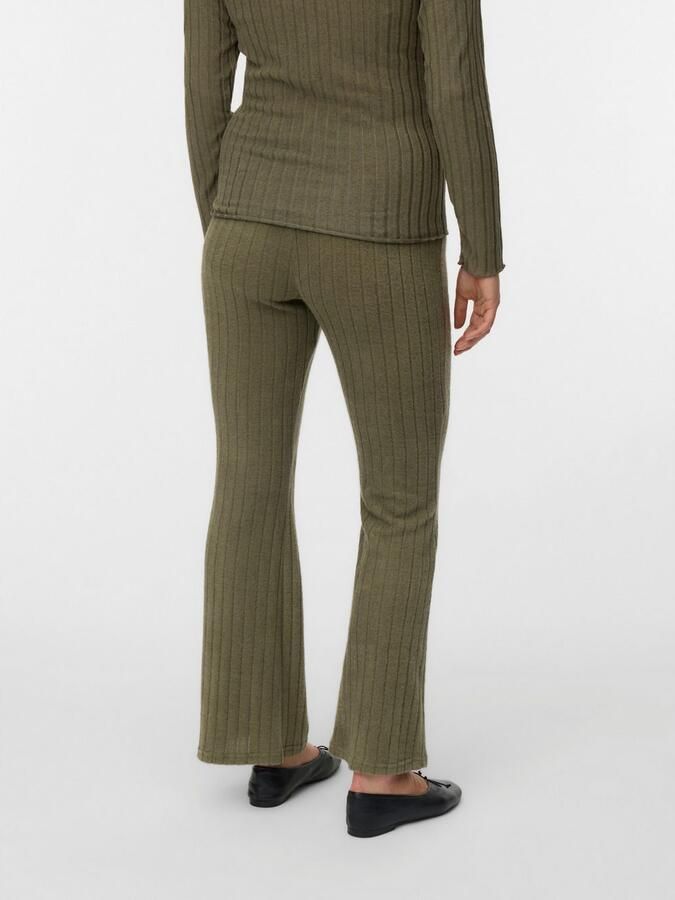 Mamalicious Stretch-zwangerschapsbroek MLFELIZIA FLARED JRS PANTS HW NOOS - Foto 3