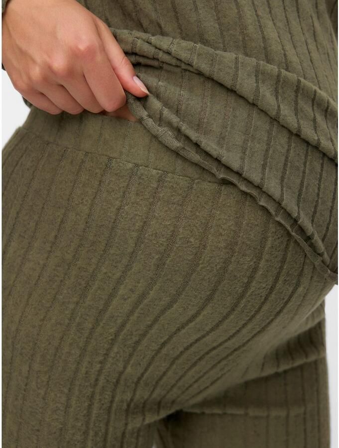 Mamalicious Stretch-zwangerschapsbroek MLFELIZIA FLARED JRS PANTS HW NOOS