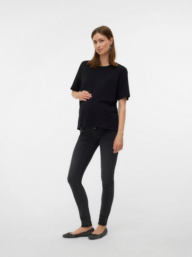 Mamalicious Zwangerschapsjeans MLMILA SLIM DG JEANS NOOS - Foto 3