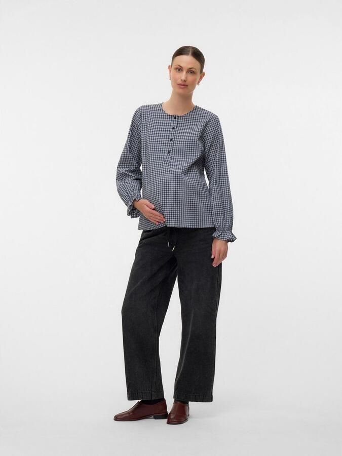 Mamalicious Zwangerschapsjeans MLVALENCIA ELASTIC JEANS NOOS - Foto 3