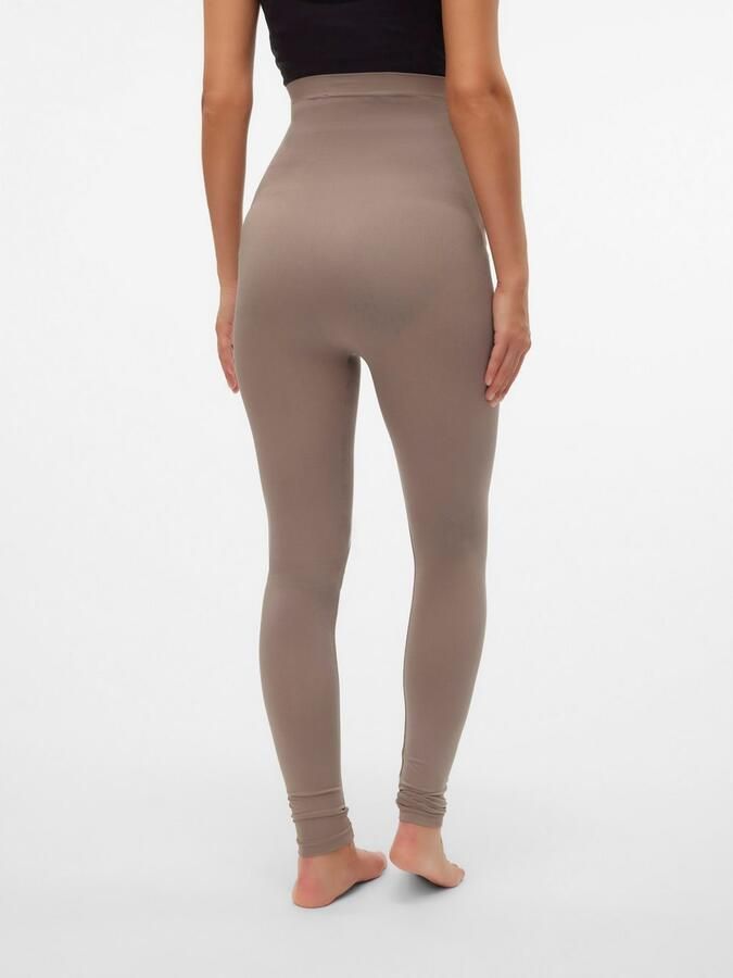 Mamalicious skinny zwangerschapslegging MLTIA Broek Bruin Dames Polyamide L XL - Foto 5
