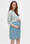 Mamalicious Zwangerschapsjurk met streepmotief - Thumbnail 1