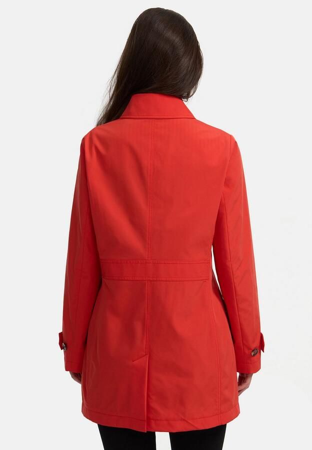 ISA Trenchcoat met dubbel verwerkt schouderstuk - Foto 3