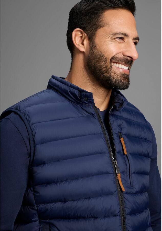 Man's World Bodywarmer met opstaande kraag ideaal voor de overgang