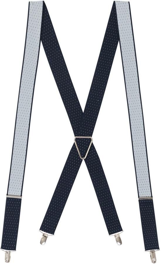 Man's World Bretels in comfortabele breedte & extra lengte tot 130 cm nieuwe kleur jeansblauw - Foto 7